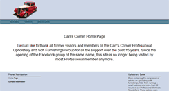 Desktop Screenshot of carrscorner.com